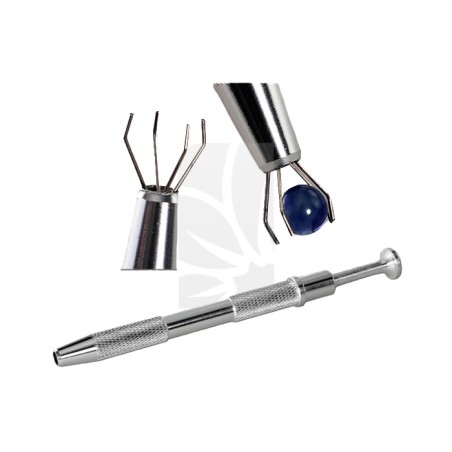 Dab Tweezers 123 mm for Glass Pearls