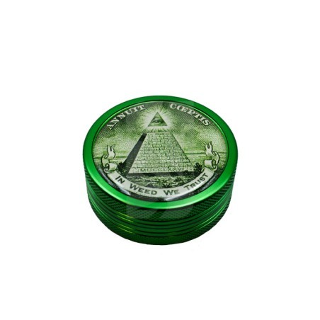 Grinder 2 partes In Weed we Trust 50 mm.