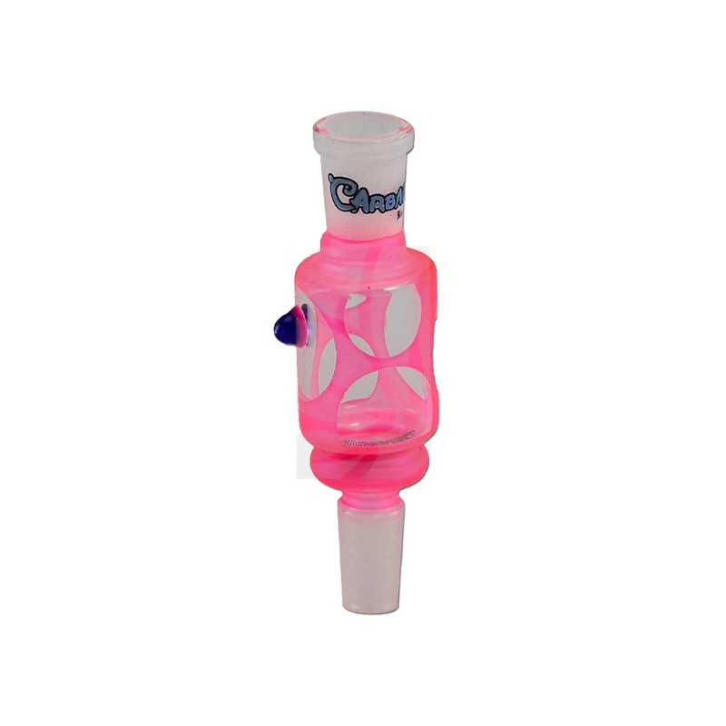 Adaptador de bong rosa macho 14 mm.