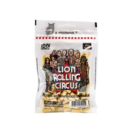 COMPRA Filtros Biodegradables Slim 150 uds. de Lion Rolling Circus