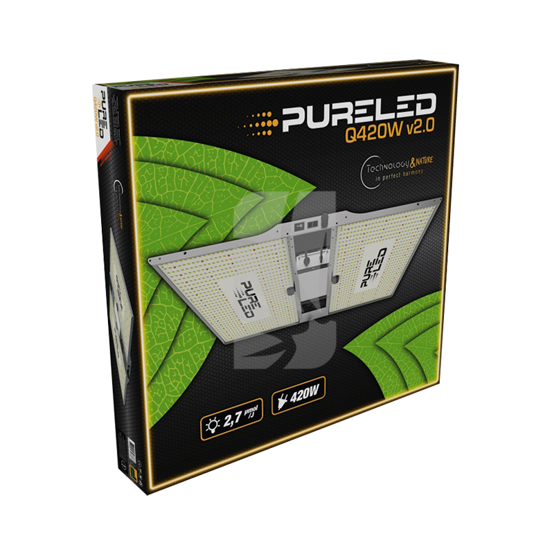 Iluminación LED para cultivos indoor Luminaria LED Q420 V2.0