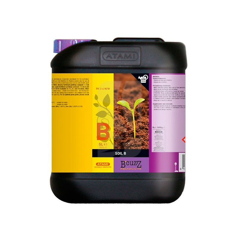 Soil B 5 Liters B'CUZZ
