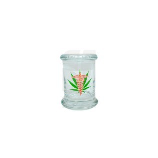Bote Cristal M Pop-Top Medical Leaf