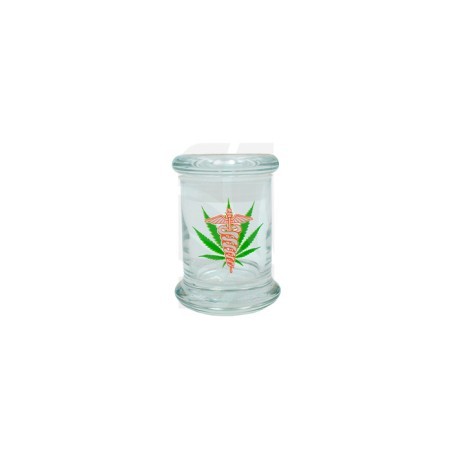 Bote Cristal M Pop-Top Medical Leaf