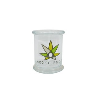 Cristal M Pop-Top Jar 420 Science - Store marijuana