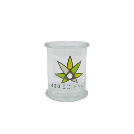 Cristal M Pop-Top Jar 420 Science - Store marijuana