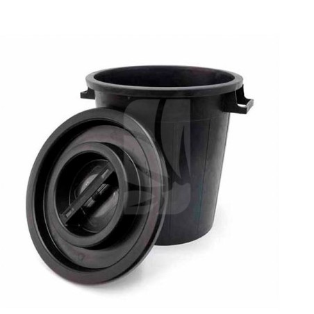 50-liter round container with lid 💧 BUY at a cheap price
