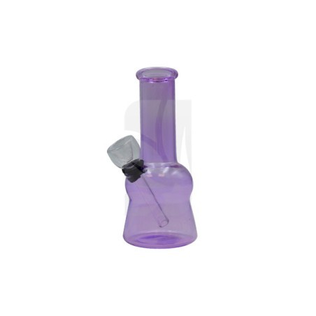 Comprar Mini Bong de Cristal - Púrpura Transparente barato