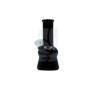 Bong mini de cristal Transparente Negro Bong mini de cristal Transparente Negro