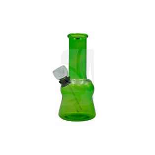Mini Glass Bong - Transparent Green 💚 Here