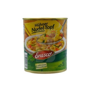 Bote ocultación pollo con fideos