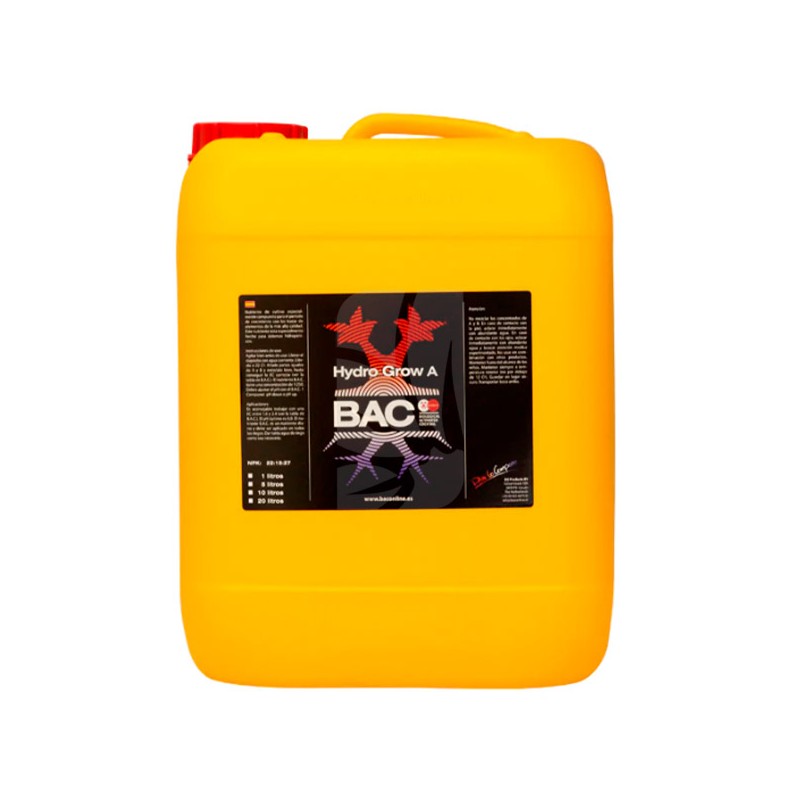 Hydro Grow A de 10 Litros BAC Hydro Grow A de 10 Litros BAC