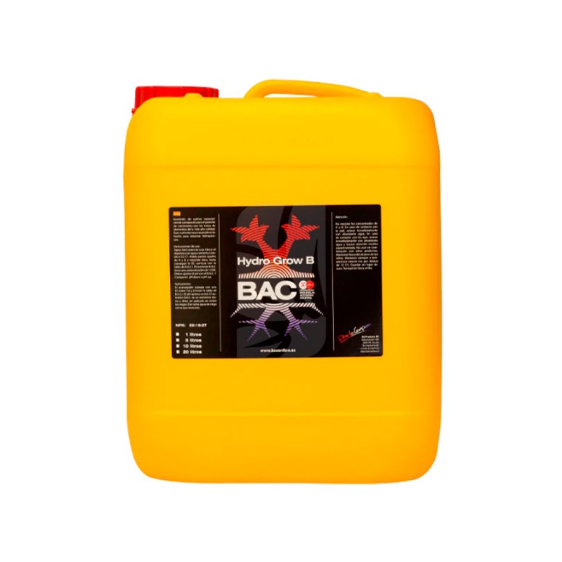 Hydro Grow B de 10 Litros BAC Hydro Grow B de 10 Litros BAC