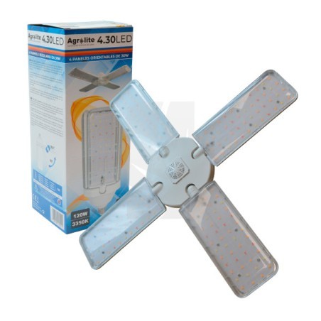 LED LIGHT for indoor cultivation 4.30 E27 120 W