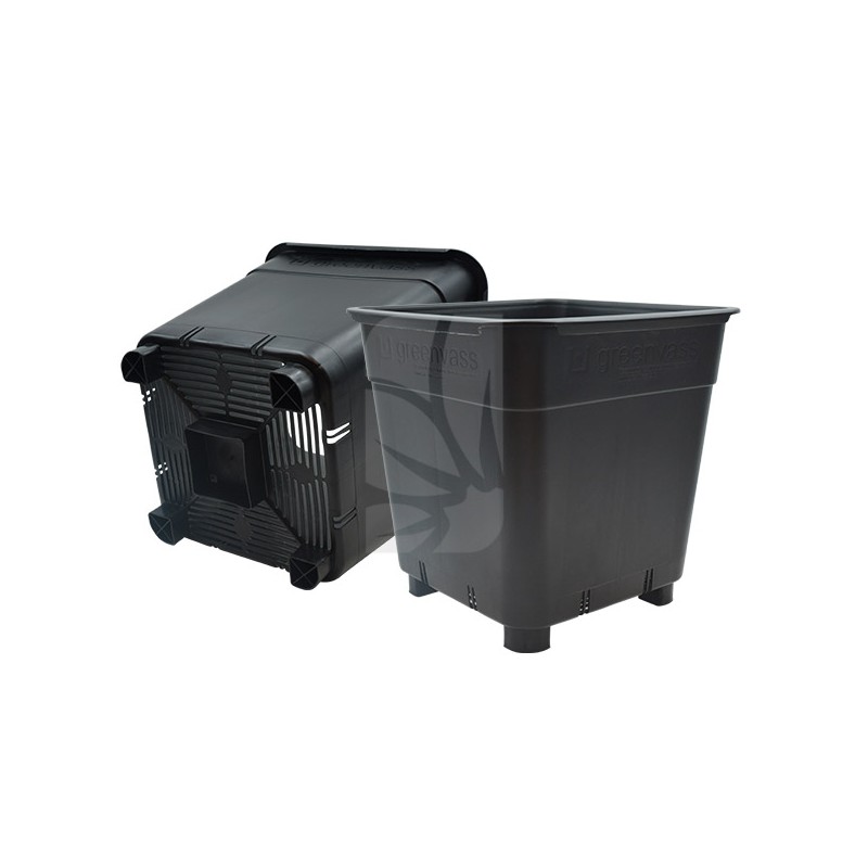 Black Square Pot 25 L – 34 x 34 x 34 cm Black Square Pot 25 L – 34 x 34 x 34 cm