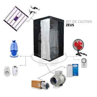 Professional Indoor Growing Kit LED ZEUS 600W 2.9