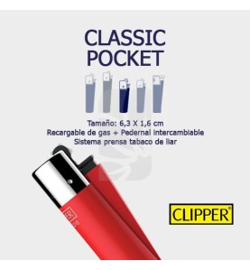MEDIDAS CLIPPER Classic Pocket