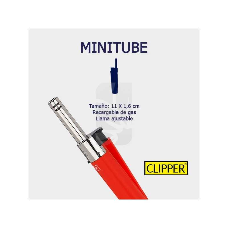 Mechero CLIPPER mini Tube Leaves 5 D2 🍃 COMPRAR