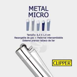 MEDIDAS CLIPPER Metal Micro