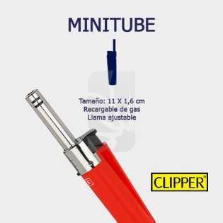 Mechero Clipper Bong Solid Minitube