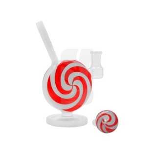 compra Bong de cristal Lollipop - 17 cm.