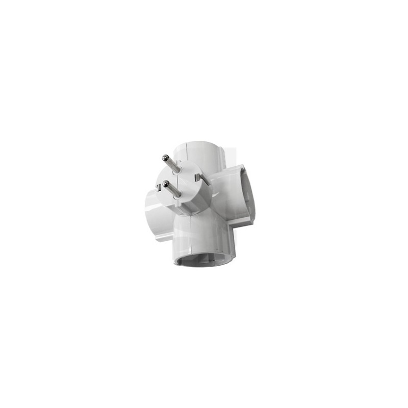 Clavija 4 Tomas T/TL 16A 250 V