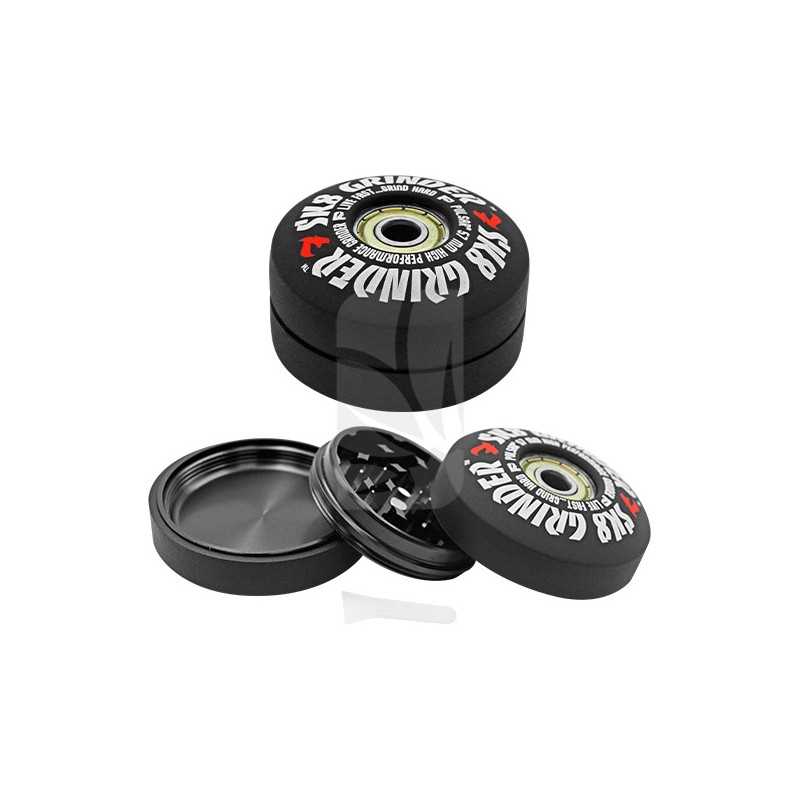 Grinder 3 partes Pulsar SK8 Ballin Black