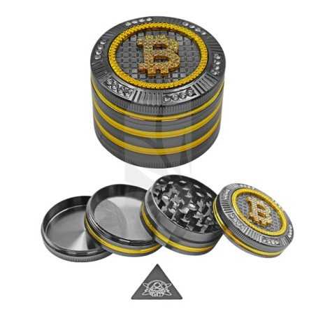 Buy 4-part Bitcoin Grinder 50 mm.
