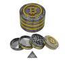 Grinder 4 partes Bitcoin 50 mm.