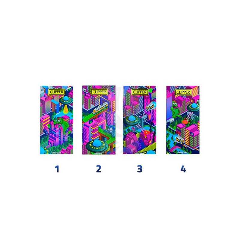 Clipper UFO-Invasion K.S. + Tips Papier