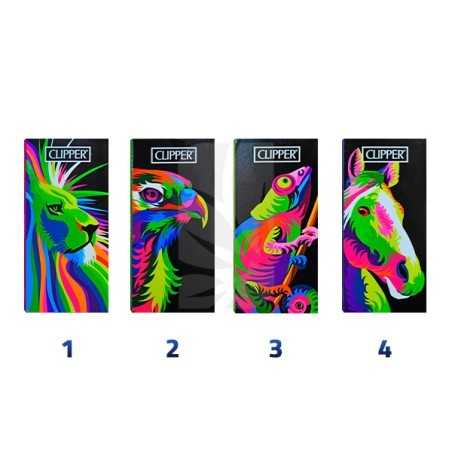 Papeles de Liar Zoo Zoo King Size con Tips de CLIPPER