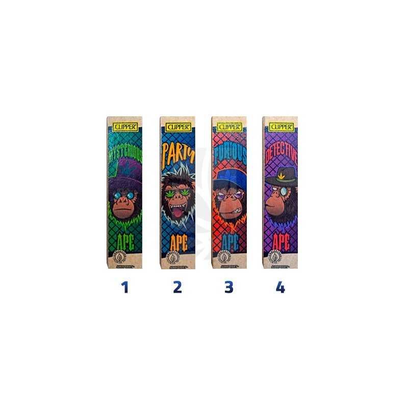 Papel Clipper Pure Apes Slim + Tips Papel Clipper Pure Apes Slim + Tips