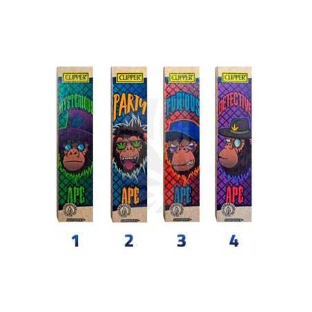 Papeles de Liar Pure Apes Slim con Tips de CLIPPER