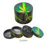 Glow in the Dark Leaf1 Metal Grinder 52 mm