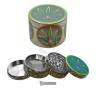 Glow-in-the-Dark Leaf1 Metall-Grinder 52 mm