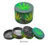 Glow in the Dark Leaf1 Metal Grinder 52 mm