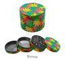 Glow in the Dark Leaf1 Metal Grinder 52 mm