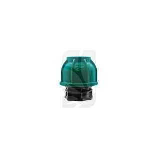 Tapon Final de 25 mm. verde