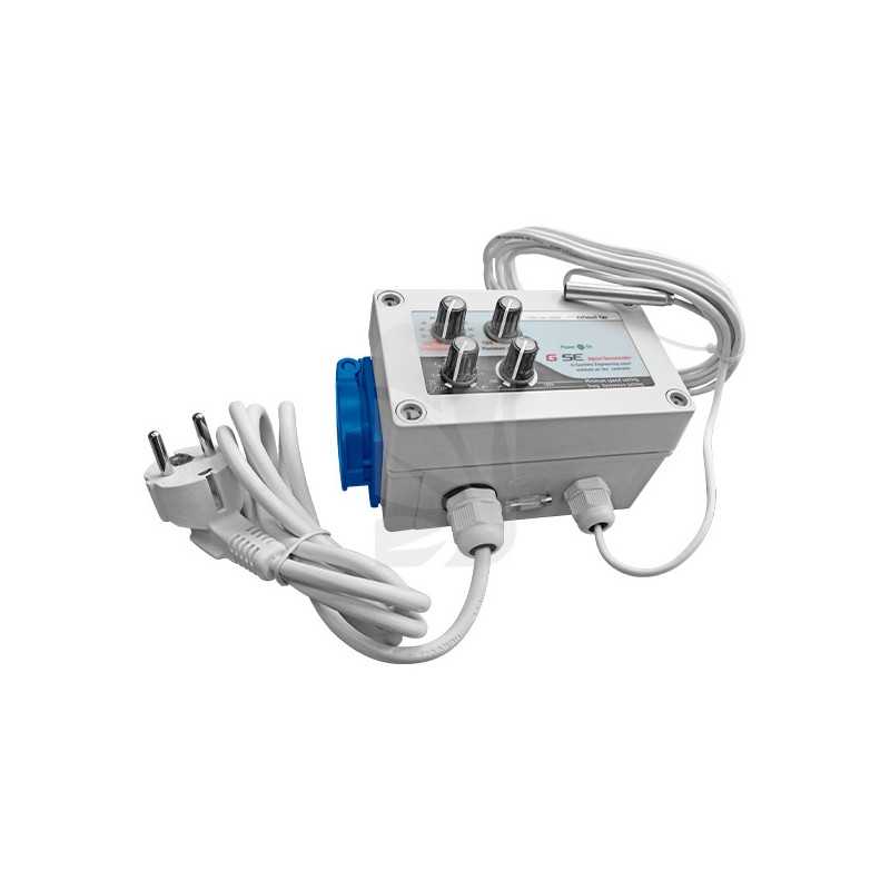 Controlador de histéresis y temperatura (3A) 1 Fan CLI-MATE Controlador de histéresis y temperatura (3A) 1 Fan CLI-MATE