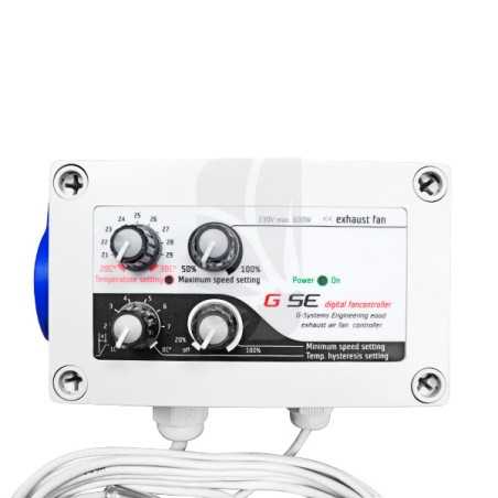 Controller di isteresi e temperatura (3A) 1 ventola CLI-MATE