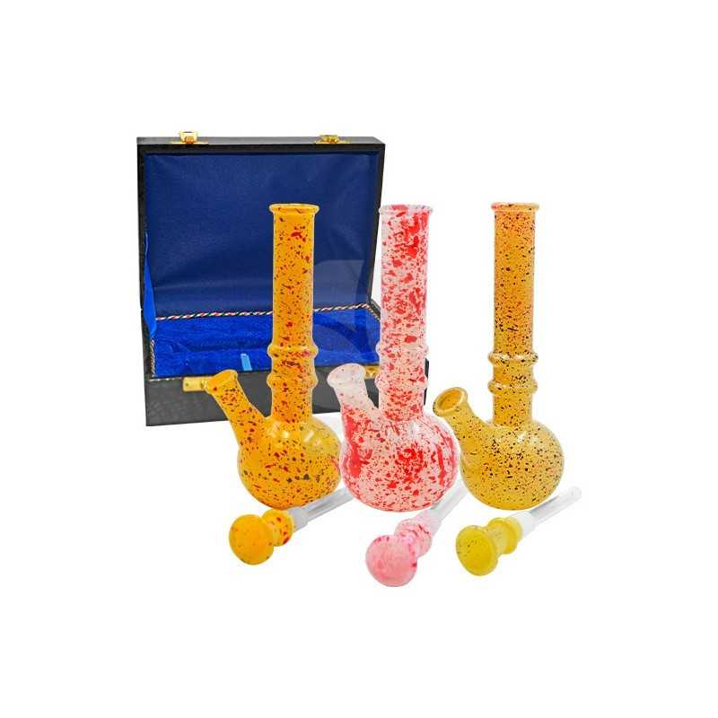 Bang Conique en Verre Coloré Boîte 17 cm