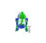 Bong de Silicona Verde, azul y blanco R2 14 cm. Bong de Silicona Verde, azul y blanco R2 14 cm.