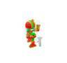Bong de Silicona y cristal Rasta R2 14 cm. Bong de Silicona y cristal Rasta R2 14 cm.