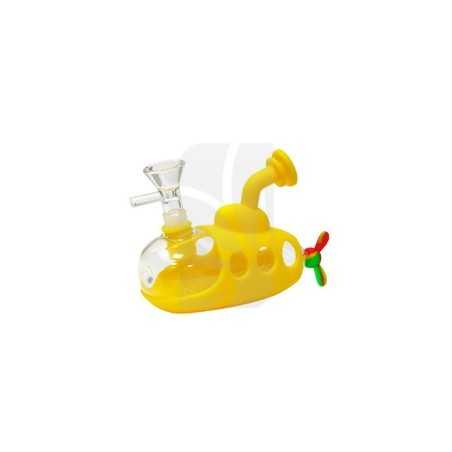 Comprar Bong Submarino Amarillo de Silicona barato