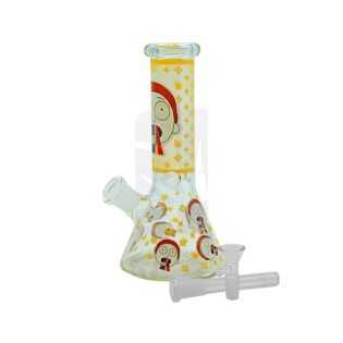 Bong Morty Fluorescent Crystal Circles 💛 Rick and Morty