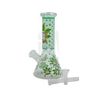 Fluo Bong Crystal Leaves 💚 BUY Rick and Morty