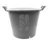 Maceta redonda blanca 50 Litros 50 x 38 cm.