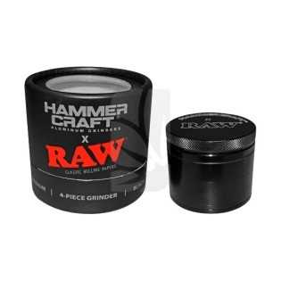 RAW M X Hammercraft Black Grinder 4 Parts