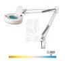 Lampe de Bureau avec Loupe Éclairée 22W Blanche Lampe de Bureau avec Loupe Éclairée 22W Blanche