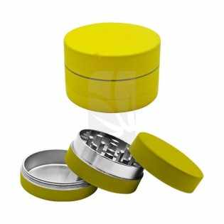 Grinder 3 partes Fluorado amarillo